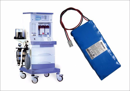 麻醉机进口锂电池组应用方案